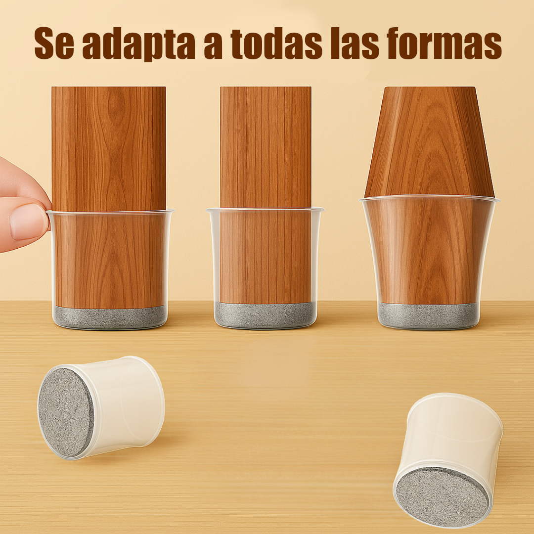 Protector de Silicona Antirruido para Sillas