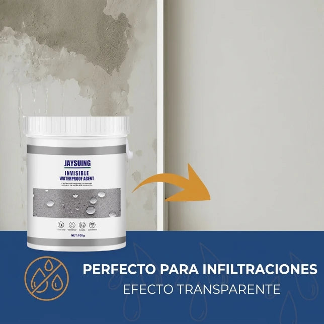 Sealix Sellador Impermeabilizante Transparente para Grietas y Filtraciones con Aplicación Fácil