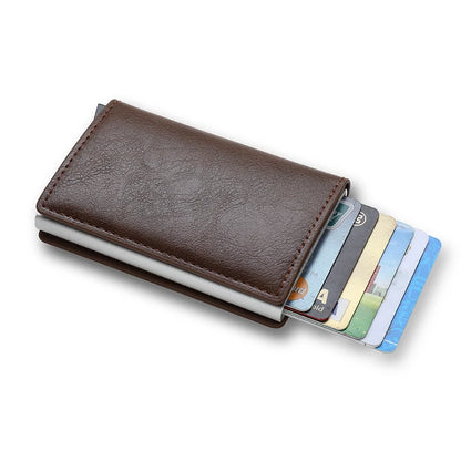 Billetera Automática Slim con Protección RFID y Eyectora de Tarjetas - Axis Bold